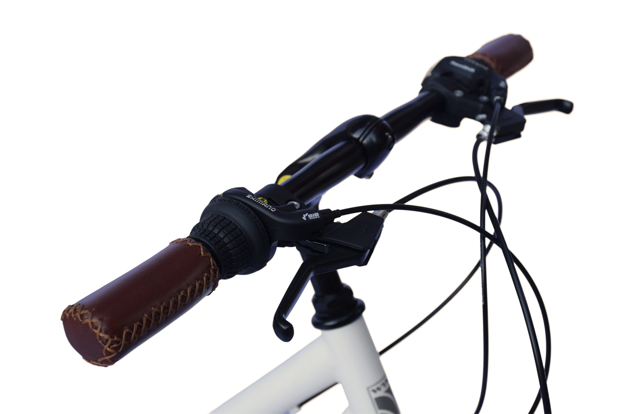 WYNN Trekkingrad 28 Zoll TRK1.0 wei&szlig; Damen 21 G&auml;nge V-Brake – Bild 3