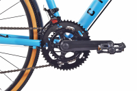 CHILLIZ Gravelbike 28 inch GL.02 blue frame height 51 cm unisex 14 speeds mechanical disc brake