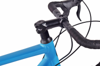 CHILLIZ Gravelbike 28 inch GL.02 blue frame height 51 cm unisex 14 speeds mechanical disc brake