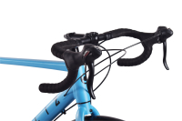 CHILLIZ Gravelbike 28 inch GL.02 blue frame height 51 cm unisex 14 speeds mechanical disc brake
