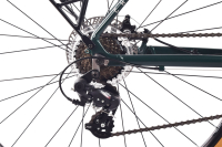CHILLIZ Gravelbike 28 inch GL.02 green frame height 60 cm unisex 14-speed mechanical disc brakes