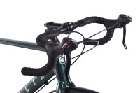 CHILLIZ Gravelbike 28 inch GL.02 green frame height 60 cm unisex 14-speed mechanical disc brakes