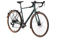 CHILLIZ Gravelbike 28 inch GL.02 green frame height 60 cm unisex 14-speed mechanical disc brakes