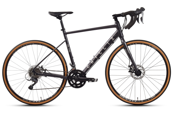 CHILLIZ Gravelbike 28 Zoll GL.05 grau Rahmenhöhe 60 cm Damen Herren 16 Gänge mech. Scheibenbremse