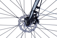 WYNN Gravelbike 28 Zoll GRL1.1 grau Rahmenhöhe 54 cm Damen Herren 14 Gänge Gepäckträger Schutzbleche