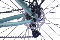 WYNN Gravelbike 28 Zoll GRL1.1 grün Rahmenhöhe 58 cm Damen Herren 14 Gänge Gepäckträger Schutzbleche