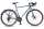 WYNN Gravelbike 28 Zoll GRL1.1 grün Rahmenhöhe 58 cm Damen Herren 14 Gänge Gepäckträger Schutzbleche