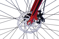 WYNN Kinderrad Gravelbike 24 Zoll GRL2.1 rot Rahmenhöhe 36 cm 14 Gänge mech. Scheibenbremse