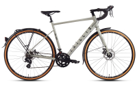CHILLIZ Gravelbike 28 Zoll GL.02 grau Rahmenhöhe 57 cm Damen Herren 14 Gänge mech. Scheibenbremse