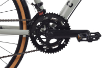 CHILLIZ Gravelbike 28 Zoll GL.02 grau Rahmenhöhe 57 cm Damen Herren 14 Gänge mech. Scheibenbremse