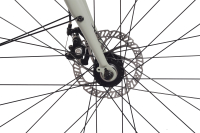 CHILLIZ Gravelbike 28 Zoll GL.02 grau Rahmenhöhe 57 cm Damen Herren 14 Gänge mech. Scheibenbremse