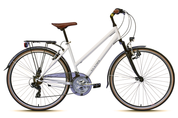 WYNN Trekkingrad 28 Zoll TRK1.0 weiß Damen 21 Gänge V-Brake