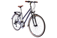 WYNN Trekkingrad 28 Zoll TRK1.0 grau Damen 21 Gänge V-Brake