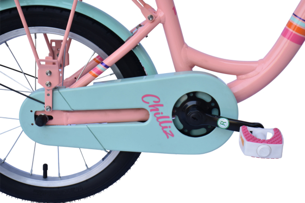 CHILLIZ Kinderrad 16 Zoll CHD.01 rosa Rahmenhöhe 25,5 cm singlespeed V-Brake