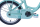 CHILLIZ Kinderrad 16 Zoll CHD.01 türkis Rahmenhöhe 25,5 cm singlespeed V-Brake