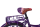 CHILLIZ Kinderrad 16 Zoll CHD.01 lila Rahmenhöhe 25,5 cm singlespeed V-Brake