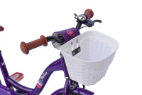 CHILLIZ Kinderrad 18 Zoll CHD.01 lila Rahmenhöhe 28 cm singlespeed V-Brake