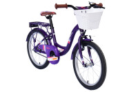 CHILLIZ Kinderrad 18 Zoll CHD.01 lila Rahmenhöhe 28 cm singlespeed V-Brake