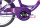 CHILLIZ Kinderrad 18 Zoll CHD.01 lila Rahmenhöhe 28 cm singlespeed V-Brake