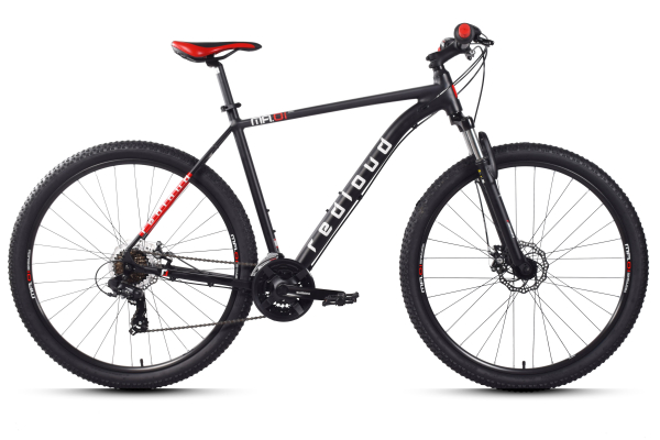 REDLOUD Mountainbike 29 Zoll MA.01 schwarz Rahmenhöhe 48 cm 21 Gänge mech. Scheibenbremse