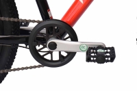 REDLOUD Kinderrad MTB 24 Zoll JA.4.2 schwarz Rahmenhöhe 31 cm