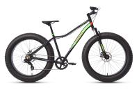 WYNN Fatbike 26 Zoll FAT1.0 schwarz-rot Rahmenhöhe...
