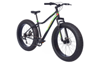 WYNN Fatbike 26 Zoll FAT1.0 schwarz-rot Rahmenhöhe 46 cm 7 Gänge