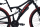 WYNN Mountainbike Fully 27,5 Zoll FLY1.0 schwarz-rot Rahmenhöhe 46 cm 21 Gänge