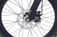 WYNN Mountainbike 20 Zoll KMB1.0  schwarz-grün 7 Gänge mech. Scheibenbremse