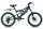 WYNN Mountainbike 20 Zoll KMB1.0  schwarz-grün 7 Gänge mech. Scheibenbremse