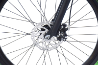 WYNN Mountainbike 24 Zoll KMB1.0  schwarz-grün 21 Gänge mech. Scheibenbremse