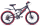 WYNN Mountainbike 24 Zoll KMB1.0  schwarz-rot 7 Gänge