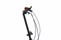 CHILLIZ Faltrad 20 Zoll FLD.01 schwarz Rahmenhöhe 33 cm Damen Herren Klapprad 6 Gänge V-Brake
