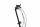 CHILLIZ Faltrad 20 Zoll FLD.01 schwarz Rahmenhöhe 33 cm Damen Herren Klapprad 6 Gänge V-Brake