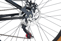 WYNN Mountainbike 26 Zoll DIRT1.0 schwarz Rahmenhöhe 33 cm Damen Herren 18 Gänge