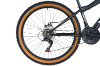 WYNN Mountainbike 26 Zoll DIRT1.0 schwarz Rahmenhöhe 33 cm Damen Herren 18 Gänge
