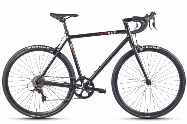 REDLOUD Fixie 28 Zoll FA.02 schwarz Rahmenhöhe 58 cm 8 Gänge
