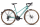 CHILLIZ Gravelbike 28 Zoll GL.04 türkis Damen 14 Gänge mech. Scheibenbremse Schutzbleche
