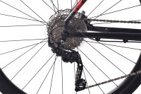 REDLOUD Gravelbike 28 Zoll GA.03 schwarz-rot Carbongabel 20 Gänge hydr. Scheibenbremse