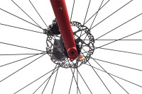 REDLOUD Gravelbike 28 Zoll GA.03 schwarz-rot Carbongabel 20 Gänge hydr. Scheibenbremse