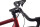REDLOUD Gravelbike 28 Zoll GA.03 schwarz-rot Carbongabel 20 Gänge hydr. Scheibenbremse