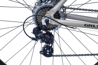 WYNN Gravelbike 28 Zoll GRL5.0 silber Damen Herren 14...
