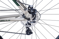 WYNN Gravelbike 28 Zoll GRL5.0 silber Damen Herren 14 Gänge