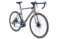 WYNN Gravelbike 28 Zoll GRL5.0 silber Damen Herren 14 Gänge