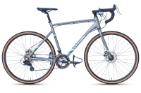 WYNN Gravelbike 28 Zoll GRL5.0 silber-weiß Damen...