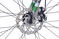 WYNN Gravelbike 28 Zoll GRL5.0 silber-weiß Damen Herren 14 Gänge