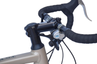 WYNN Gravelbike 28 Zoll GRL5.1 silber Damen Herren 14 Gänge Schutzbleche