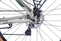 WYNN Gravelbike 28 Zoll GRL5.1 silber Damen Herren 14 Gänge Schutzbleche