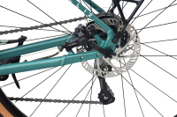 CHILLIZ Gravelbike 28 Zoll GL.08 grün Damen Herren 16 Gänge mech. Scheibenbremse Schutzbleche