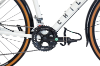 CHILLIZ Gravelbike 28 Zoll GL.08 weiß-glänzend...